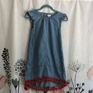 Girls Beautiful Denim Dress